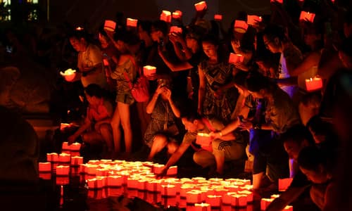 Laternfest Xishuangbanna