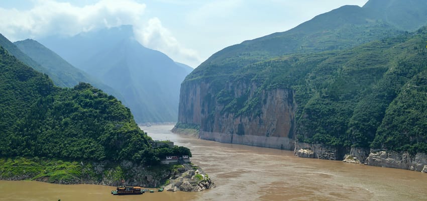 Yangtse-die Qutang Schlucht