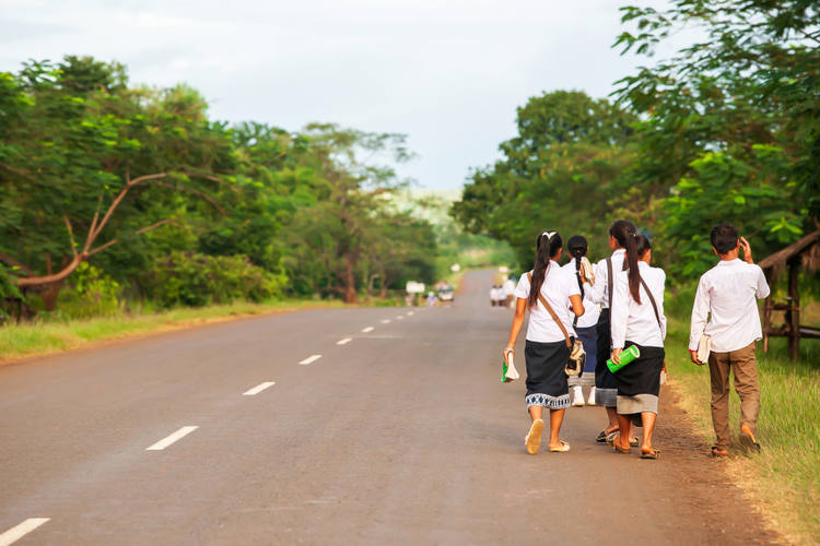 china laos Reiseroute