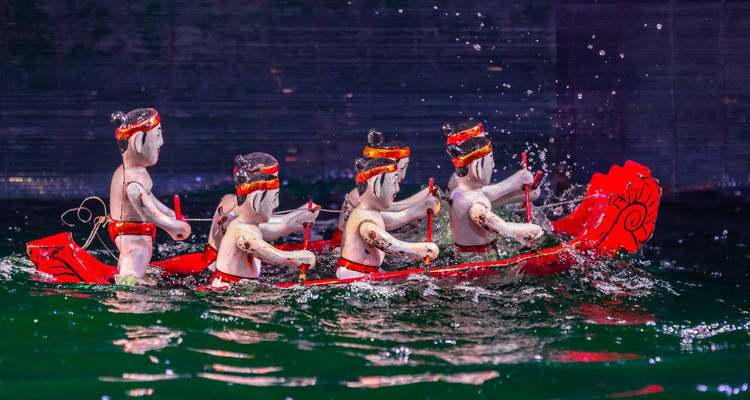 Hanoi Wasserpuppenaufführung