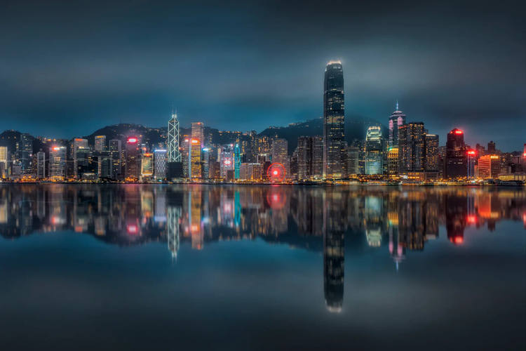 Skyline des Victoria Harbour