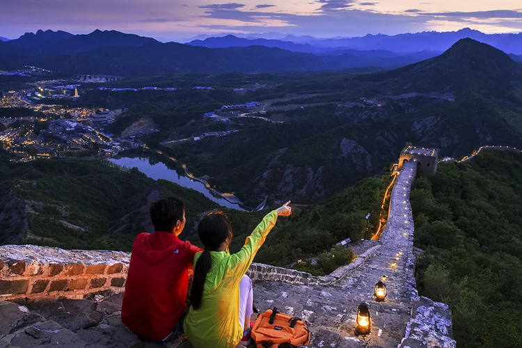 Chinesische Mauer Wanderung