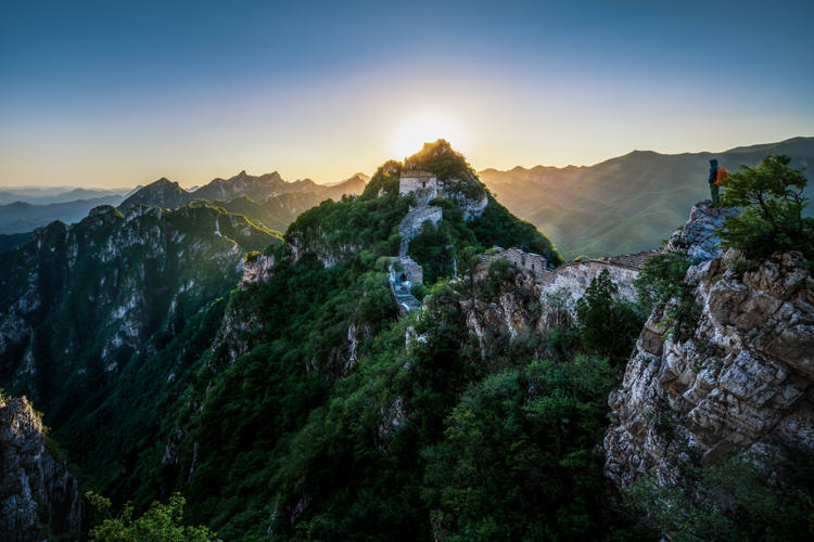 Chinesische Mauer Wanderung