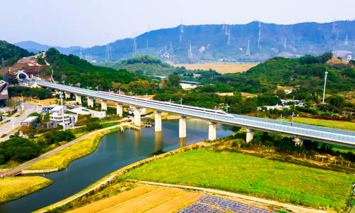 Schnellzug zwischen China  und Laos