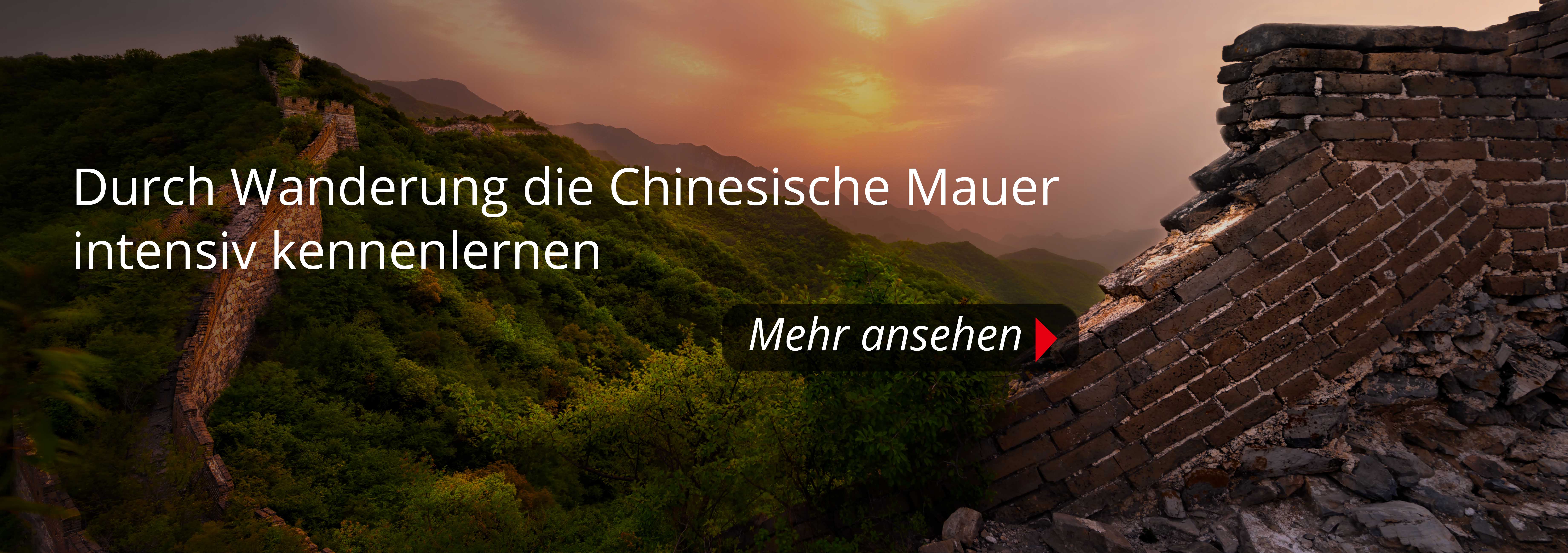 Chinesische Mauer Reise